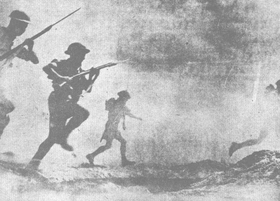 1944年7月25日，中国驻印军攻向密支那，突破敌军阵地，8月4日占领密支那